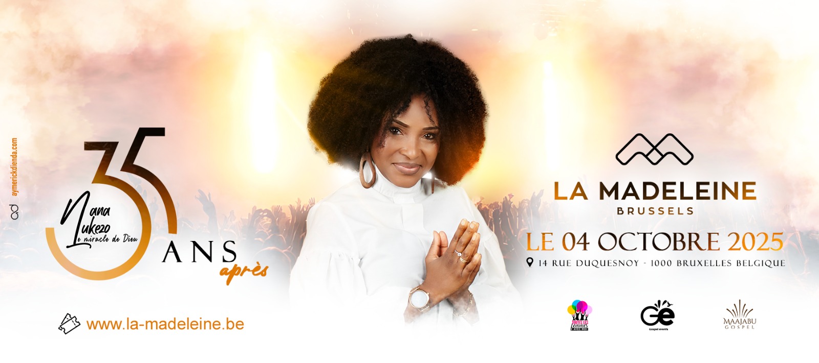 Concert Nana Lukezo 35 ans